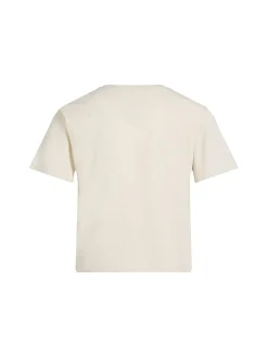 T-shirt teen logo boxy panna