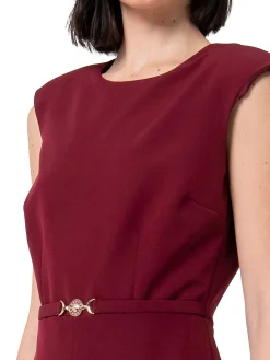 Tubino smanicato bordeaux