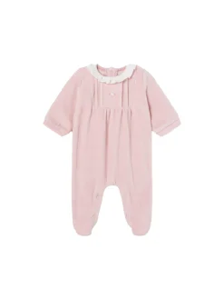 Tutina in ciniglia rosa