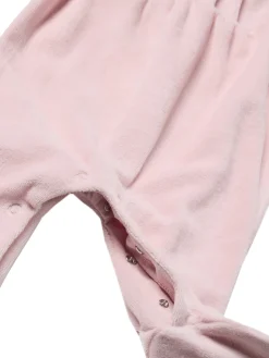 Tutina in ciniglia rosa