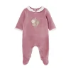 Tutina in ciniglia scoiattolo rosa