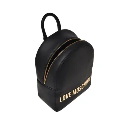 Zaino big con maxi logo lettering nero