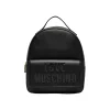 Zaino logo lettering con paillettes nero