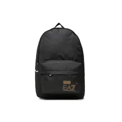 Zaino stampa logo nero/oro