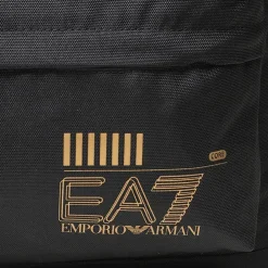Zaino stampa logo nero/oro